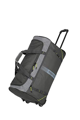 travelite 2-Rad Trolley Größe L, Gepäck Serie BASICS ACTIVE: Weichgepäck Reisetasche mit Rollen im frischen Design, 71 cm, 86 Liter