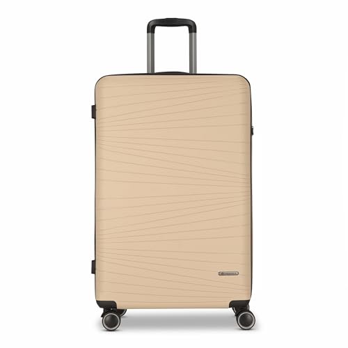 Franky Dallas 3.0 Hartschalen- Koffer & Trolley groß | Ausgestattet mit 4 Rollen, einem TSA-Schloss und arretierbaren Griff | 49 cm x 32 cm x 75 cm - 92L - 4kg