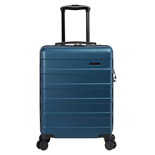 Cabin Max Anode Handgepäck Koffer - Leicht, Hartschale, Koffer Handgepäck Trolley mit 4 Rädern, 3-stelliges Schloss (Trolley Koffer Farbe: Endless Sea, Größe: 55x40x20 cm 40L)