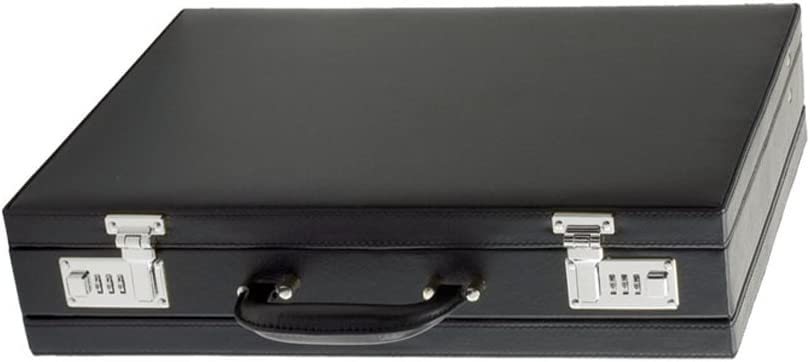 Alassio 92300 - Attachékoffer PONTE, aus Lederimitat, ca. 44,5 x 33 x 10 cm, schwarz