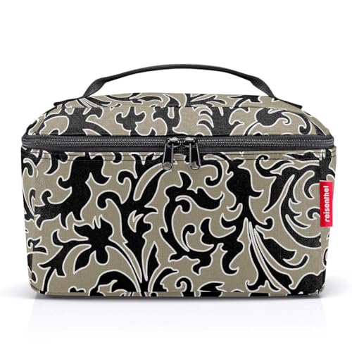 reisenthel beautycase Baroque Marble - Kulturbeutel mit 4l Volumen - Aufklappbar mit Tragegriff und Netztasche im Deckel - B 27 x H 18 x T 17 cm, FF7061